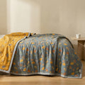 Ginkgo Leaf Throw Blanket Soft Cozy Design-Bedding & Bath > Blankets-casanuva-casanuva