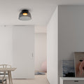 Glass Ceiling Light Nordic Medieval Style-Lighting > Ceiling Lights-casanuva-Gray-1 layer-D32*H16cm-3-Color Changeable-casanuva