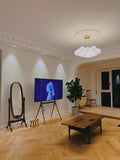 Glass Chandelier Cluster Lighting-Lighting > Chandeliers & Pendant Lights-casanuva-casanuva