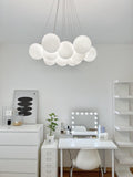 Glass Chandelier Cluster Lighting-Lighting > Chandeliers & Pendant Lights-casanuva-casanuva