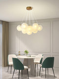 Glass Chandelier Cluster Lighting-Lighting > Chandeliers & Pendant Lights-casanuva-casanuva