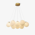 Glass Chandelier Cluster Lighting-Lighting > Chandeliers & Pendant Lights-casanuva-casanuva