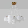 Glass Chandelier Cluster Lighting-Lighting > Chandeliers & Pendant Lights-casanuva-casanuva