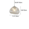 Glass Cloud Pendant Light 1-Light Modern Design-Lighting > Pendant Lights-casanuva-casanuva