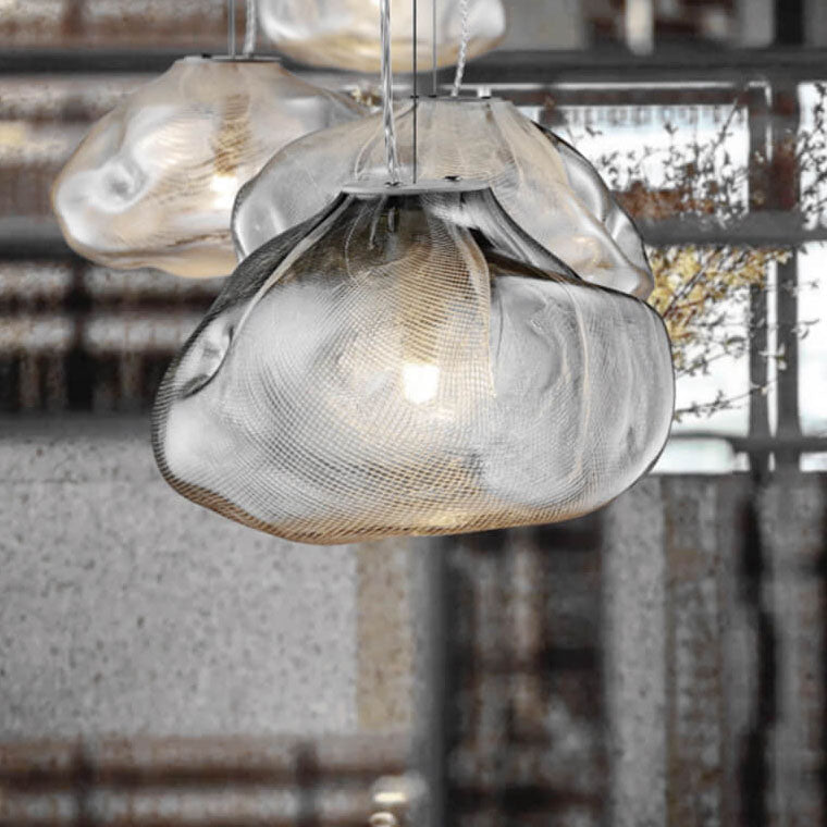 Glass Cloud Pendant Light 1-Light Modern Design-Lighting > Pendant Lights-casanuva-casanuva