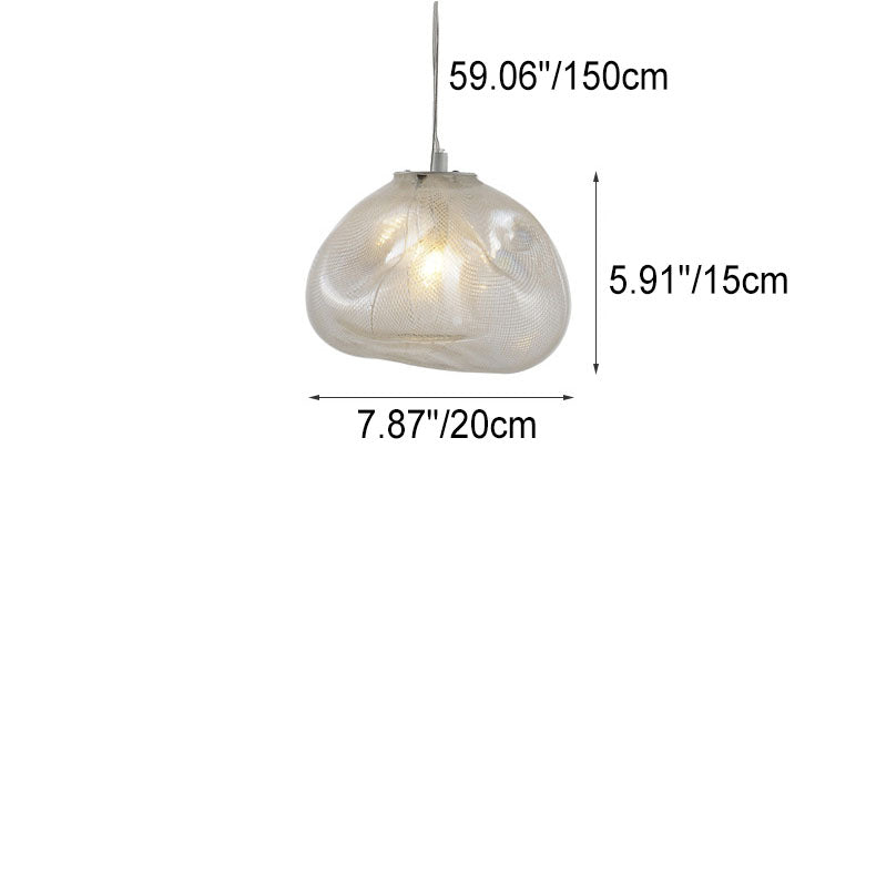 Glass Cloud Pendant Light 1-Light Modern Design-Lighting > Pendant Lights-casanuva-casanuva