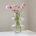 Glass Flower Vase Retro Design-Home Decor > Vases-casanuva-casanuva