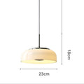 Glass LED Pendant Light Nordic Bauhaus Design-Lighting > Pendant Lights-casanuva-casanuva