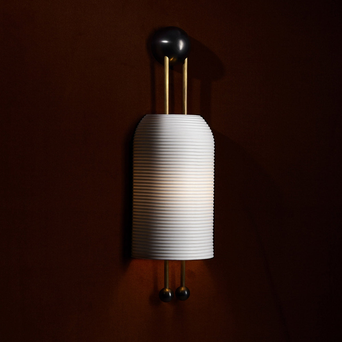 Glass Lantern Wall Sconce-Lighting > Wall Lights-casanuva-casanuva