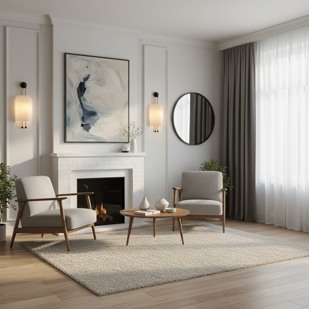 Glass Lantern Wall Sconce-Lighting > Wall Lights-casanuva-casanuva