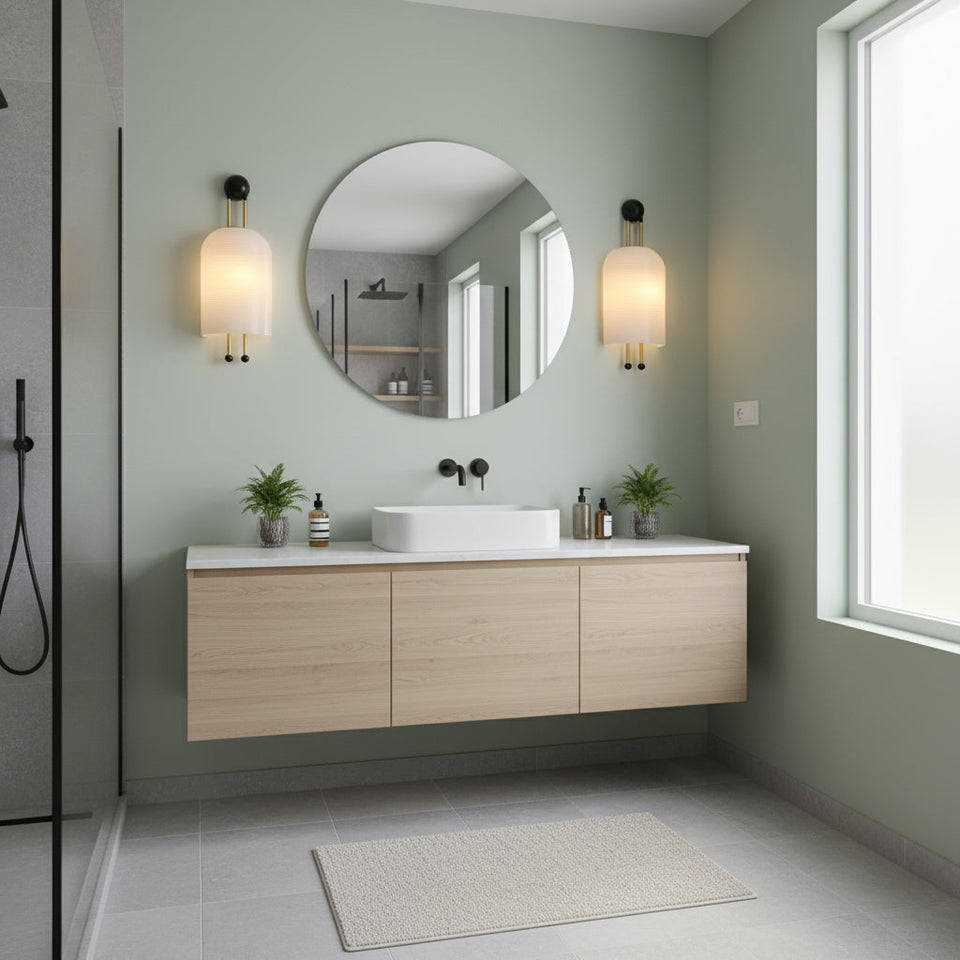Glass Lantern Wall Sconce-Lighting > Wall Lights-casanuva-casanuva