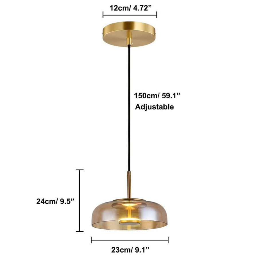 Glass Pendant Light Modern Design-Lighting > Pendant Lights-casanuva-casanuva