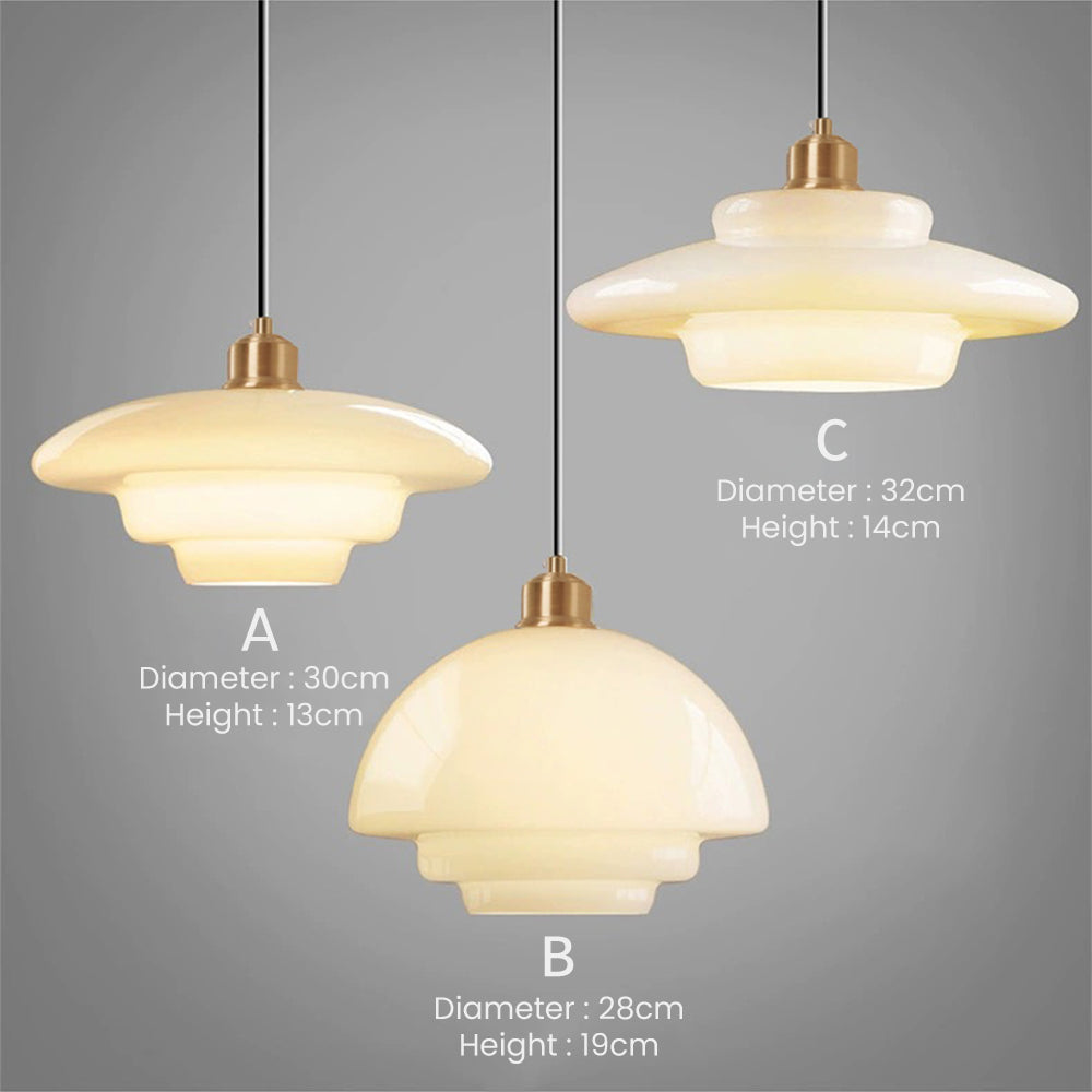 Glass Pendant Light Nordic Minimalist Design-Lighting > Pendant Lights-casanuva-casanuva