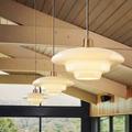 Glass Pendant Light Nordic Minimalist Design-Lighting > Pendant Lights-casanuva-White-Style A-30cmx13cm-casanuva
