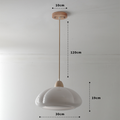 Glass Pendant Light for Retro Kitchen Island-Lighting > Pendant Lights-casanuva-casanuva