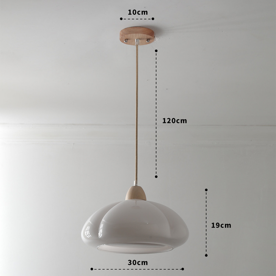 Glass Pendant Light for Retro Kitchen Island-Lighting > Pendant Lights-casanuva-casanuva