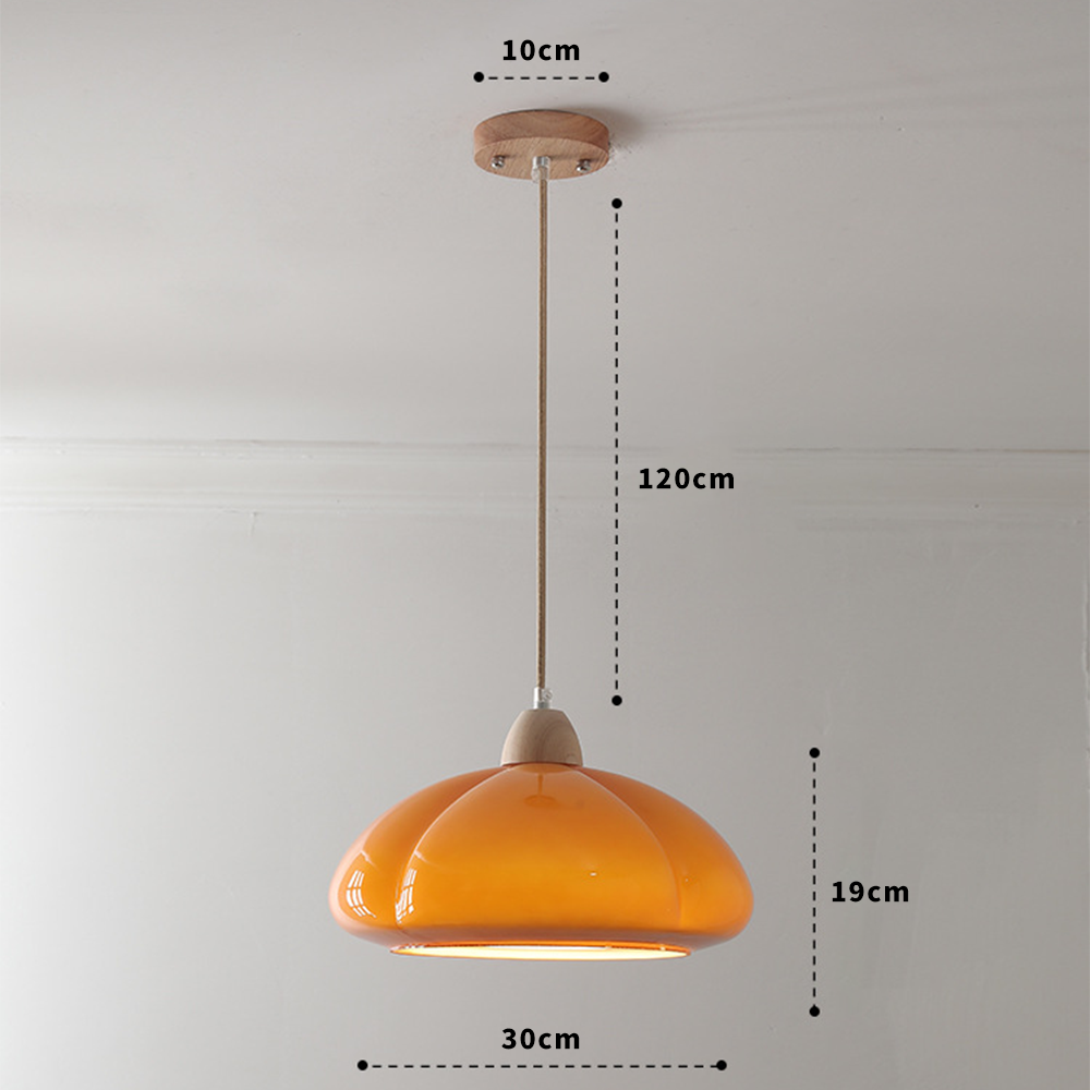 Glass Pendant Light for Retro Kitchen Island-Lighting > Pendant Lights-casanuva-casanuva