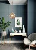 Glass Pendant Light with Petal Design-Lighting > Pendant Lights-casanuva-casanuva