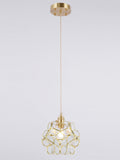 Glass Pendant Light with Petal Design-Lighting > Pendant Lights-casanuva-casanuva