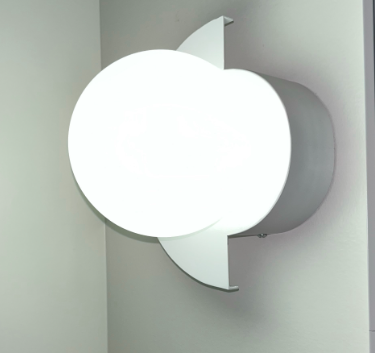 Glass Spherical Colorful Semicircle Wall Sconce Lamp 1-Light-Lighting > Wall Lights-casanuva-casanuva