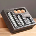 Glass Storage Jar Set with Cork Lid 3 Pieces-Kitchen & Dining > Kitchen Accessories-casanuva-casanuva