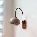 Glass and Solid Wood Wall Sconce Lamp 1-Light European Minimalist Design-Lighting > Wall Lights-casanuva-Hardwired-100V-120V-casanuva