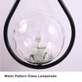 Globe Water Drop Shape 1-Light Wall Sconce Lamp-Lighting > Wall Lights-casanuva-casanuva