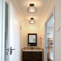 Globular Glass Pendant Light for Hallway-Lighting > Pendant Lights-casanuva-casanuva