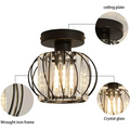 Globular Glass Pendant Light for Hallway-Lighting > Pendant Lights-casanuva-casanuva