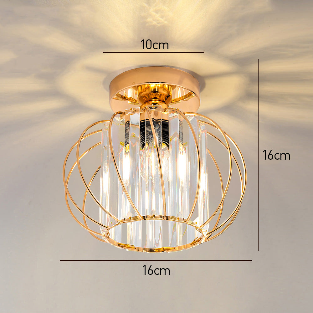 Globular Glass Pendant Light for Hallway-Lighting > Pendant Lights-casanuva-casanuva