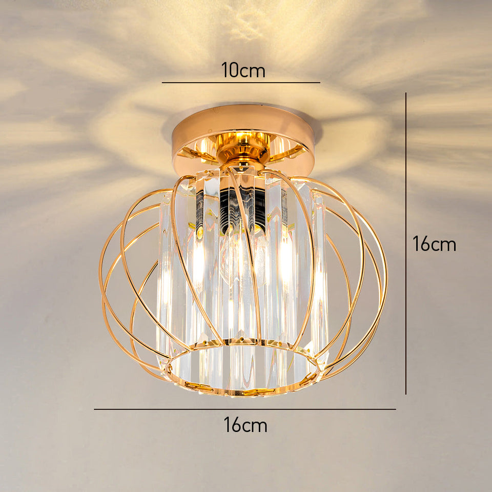 Globular Glass Pendant Light for Hallway-Lighting > Pendant Lights-casanuva-casanuva