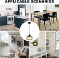 Globular Glass Pendant Light for Hallway-Lighting > Pendant Lights-casanuva-casanuva
