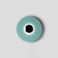 Glow Wall Light LED-Lighting > Wall Lights-casanuva-19.7" x H 19.7"-Blue & Chrome-Warm Light-casanuva