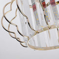 Gold Crystal Hallway Ceiling Light Fixture-Lighting > Ceiling Lights-casanuva-casanuva