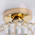 Gold Crystal Hallway Ceiling Light Fixture-Lighting > Ceiling Lights-casanuva-casanuva