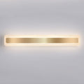 Gold Metal Long Bathroom Wall Mirror Light-Lighting > Wall Lights-casanuva-casanuva