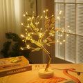 Golden Leaf Decorative Tree-Home Decor > Decorative Accessories-casanuva-casanuva