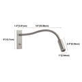 Gooseneck Wall Lamp with Flexible Arm-Lighting > Wall Lights-casanuva-casanuva
