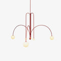 Gran Finale Pendant Light Modern Design-Lighting > Pendant Lights-casanuva-6 heads 80cmx50cm-Burgundy-casanuva