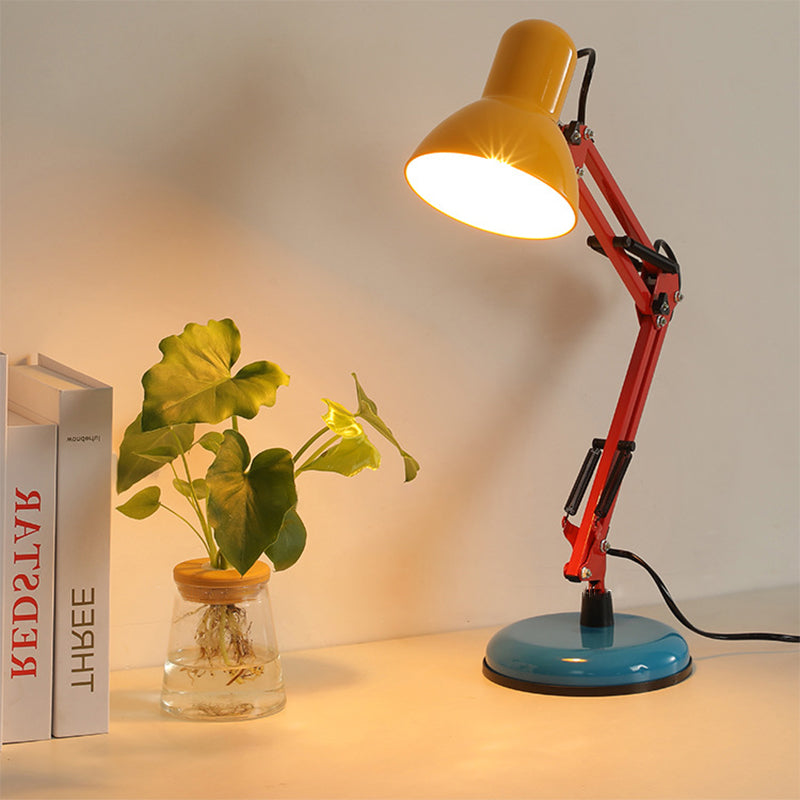 Half Circle Iron Table Lamp 1-Light for Study-Lighting > Table Lamps-casanuva-casanuva