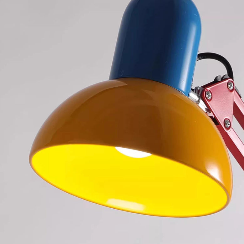 Half Circle Iron Table Lamp 1-Light for Study-Lighting > Table Lamps-casanuva-casanuva