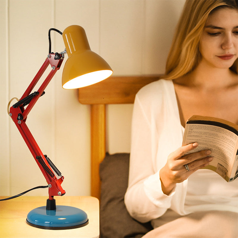 Half Circle Iron Table Lamp 1-Light for Study-Lighting > Table Lamps-casanuva-casanuva