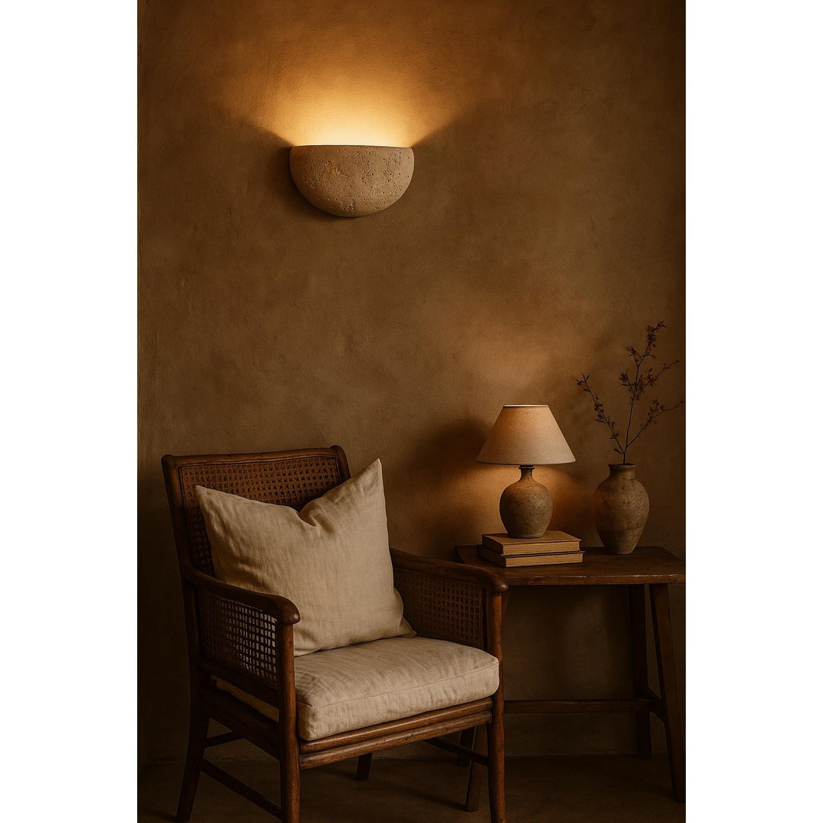 Half Moon LED Wall Lamp-Lighting > Wall Lights-casanuva-casanuva
