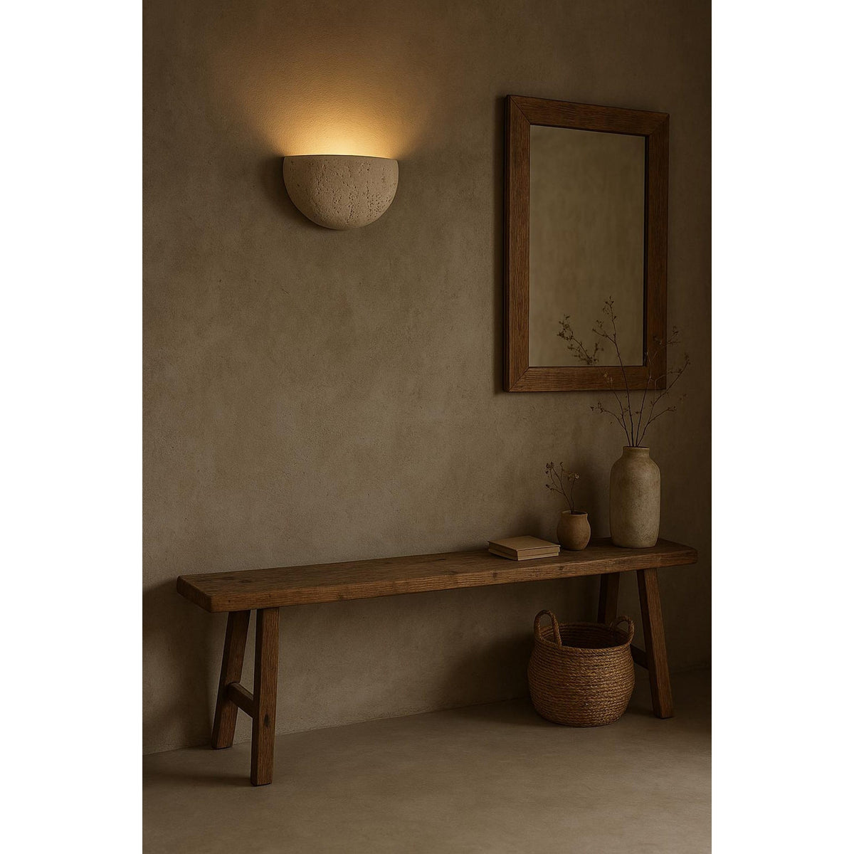 Half Moon LED Wall Lamp-Lighting > Wall Lights-casanuva-casanuva