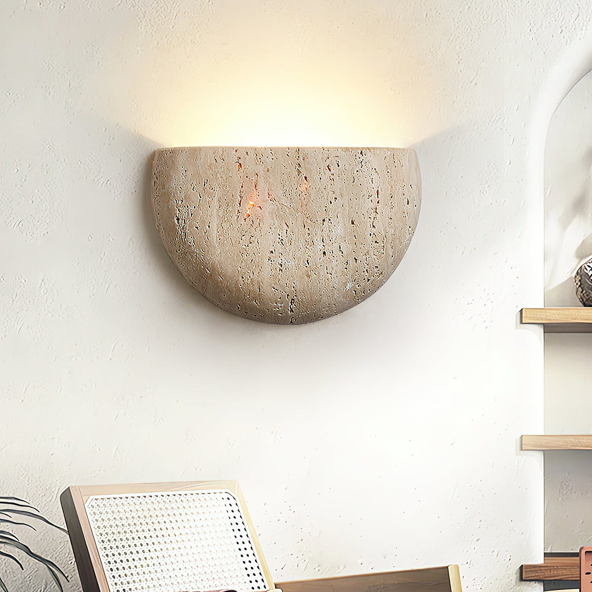 Half Moon LED Wall Lamp-Lighting > Wall Lights-casanuva-casanuva