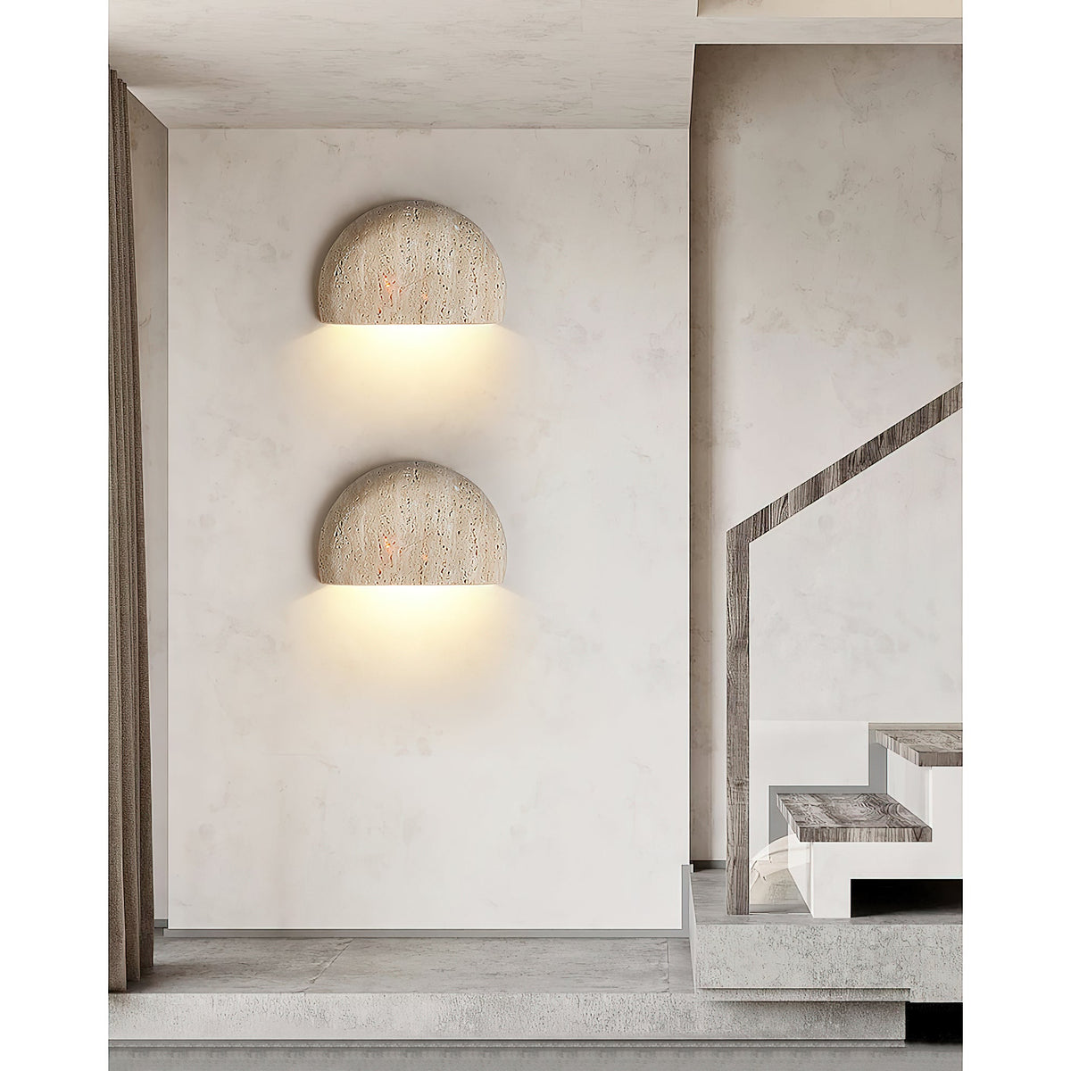 Half Moon LED Wall Lamp-Lighting > Wall Lights-casanuva-casanuva
