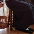 Half Moon Mini Table with Bubble Design-Furniture > Side Tables-casanuva-casanuva