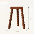 Half Moon Mini Table with Bubble Design-Furniture > Side Tables-casanuva-casanuva