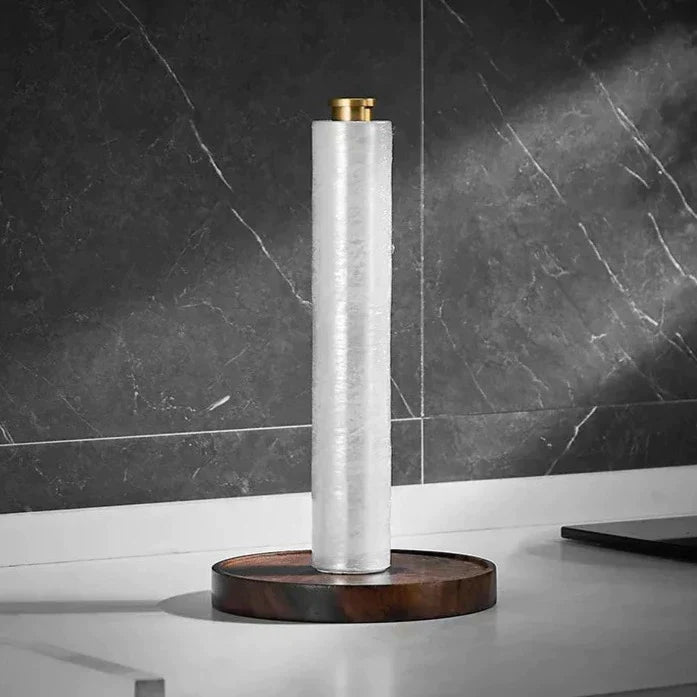 Handcrafted Wooden Paper Towel Holder-Bedding & Bath > Bathroom Accessories-casanuva-casanuva