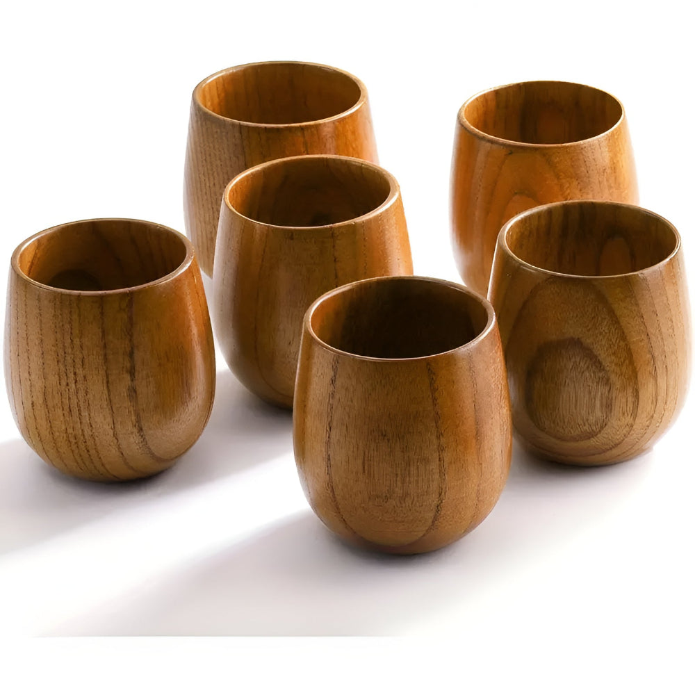 Handcrafted Wooden Tea Cup-Kitchen & Dining > Tableware-casanuva-casanuva